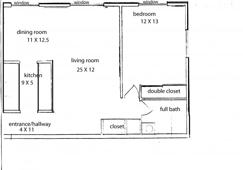 Floor Plan/Mauer Manor Apartments